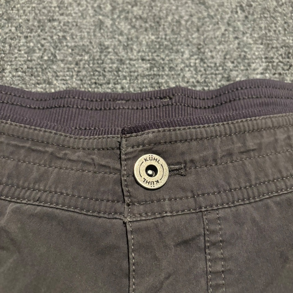 Kuhl Free Radikl Mens Charcoal Gray Hiking Pants 42x32 Enduro Fabric Stretch - Picture 4 of 9